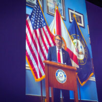 U.S. Representative Gus Bilirakis of Florida accepting his Policy Changemaker award via video